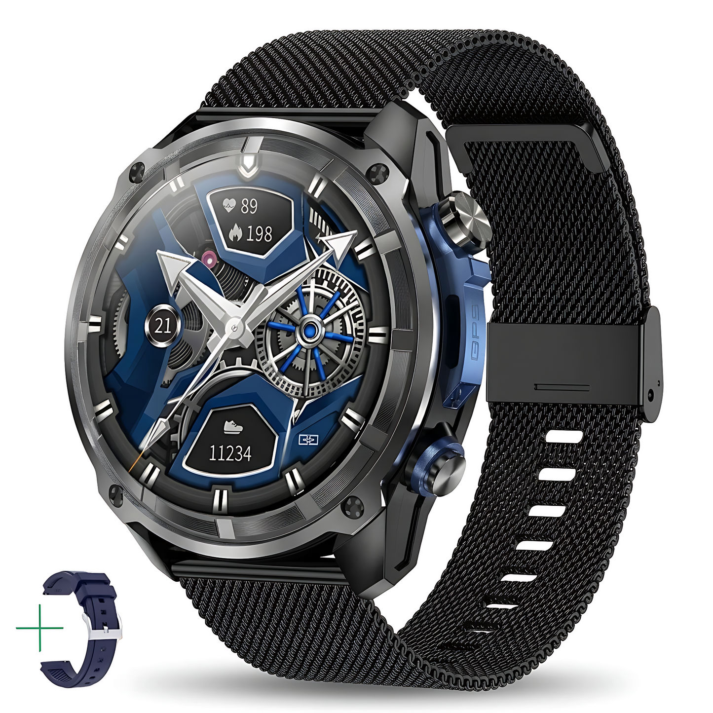 Explorer: Tactical Outdoor GPS Smartwatch