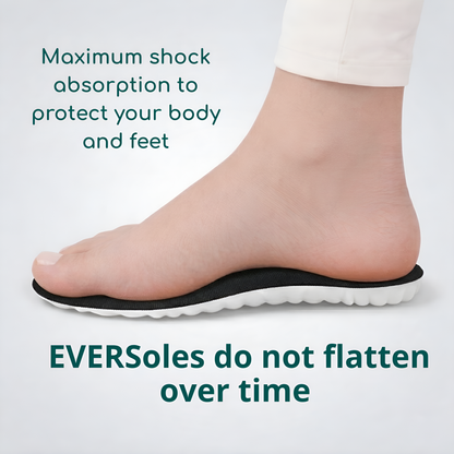 Eversoles Hiking Insoles: Shock Absorbing Inserts for All-Day Comfort