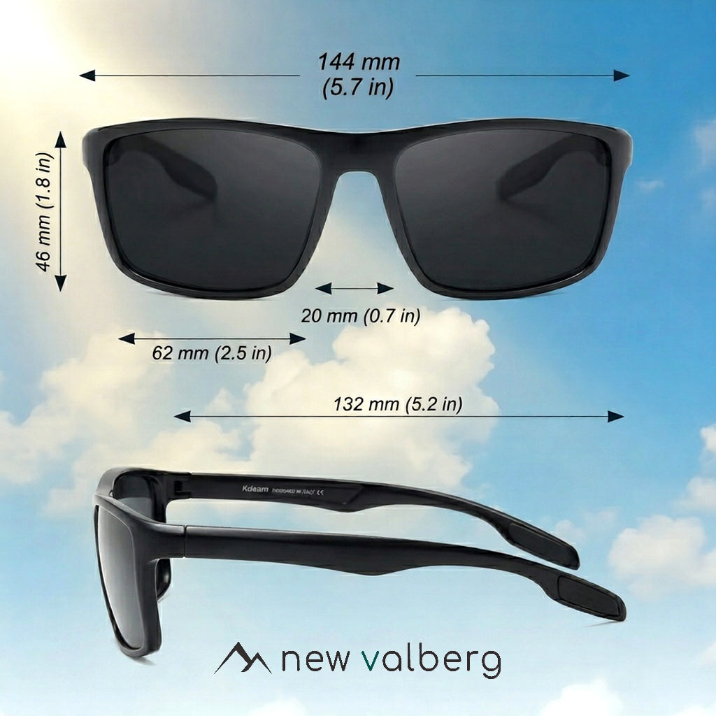 Kdeam Sunglasses: Photochromic Polarized Lenses with 100% UV Protection