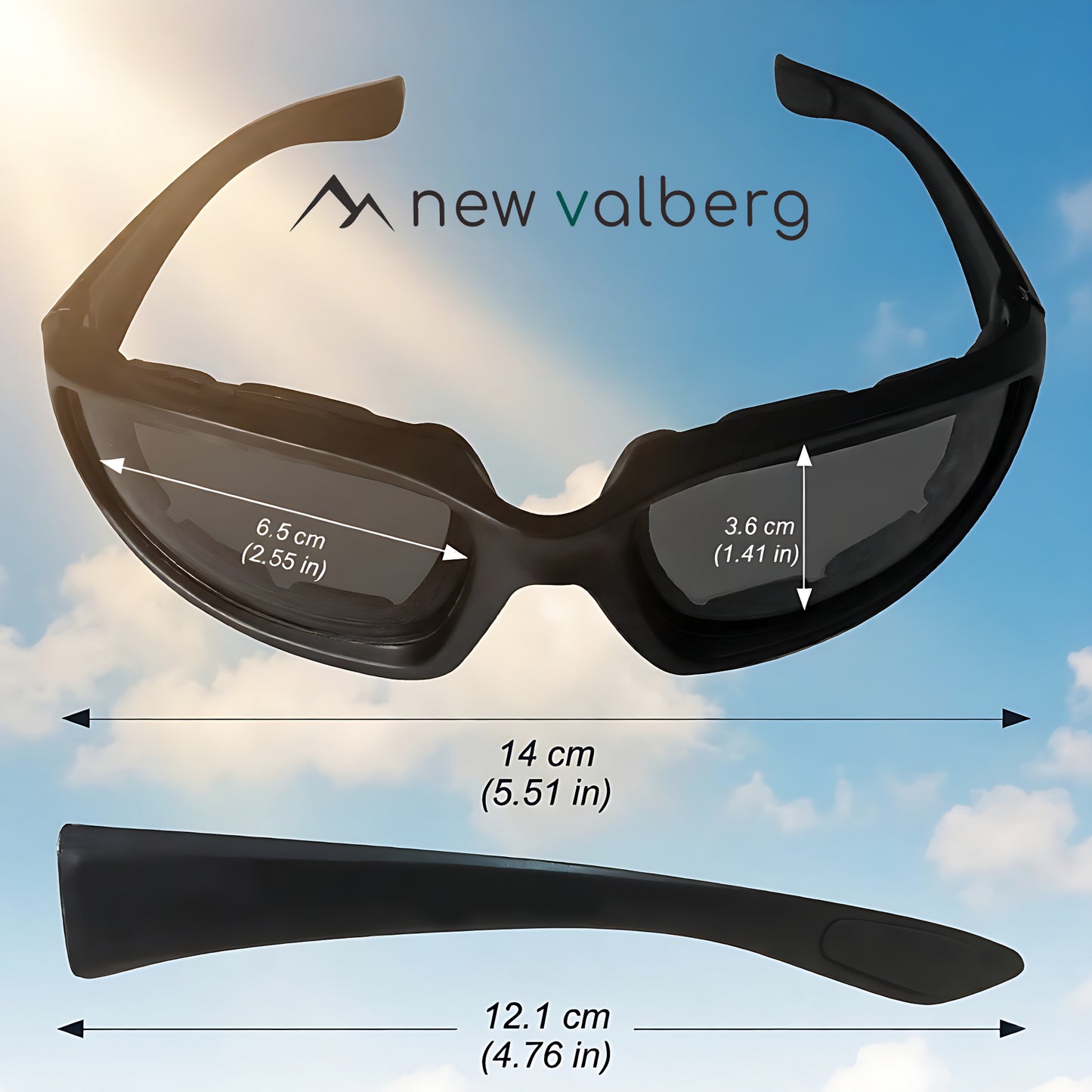 Aero-1: Wraparound Sunglasses for Sport & Travel
