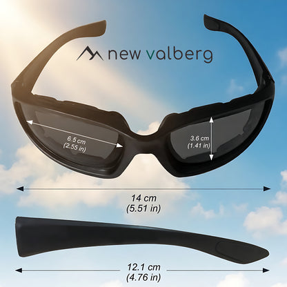 Aero-1: Wraparound Sunglasses for Sport & Travel