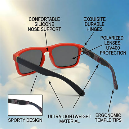 Nao-S: Polarized Sunglasses for Hiking, Fishing and Beach