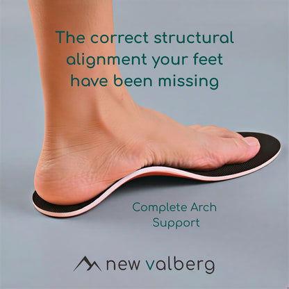 Axisoles: Insoles for Optimal Support and Stability