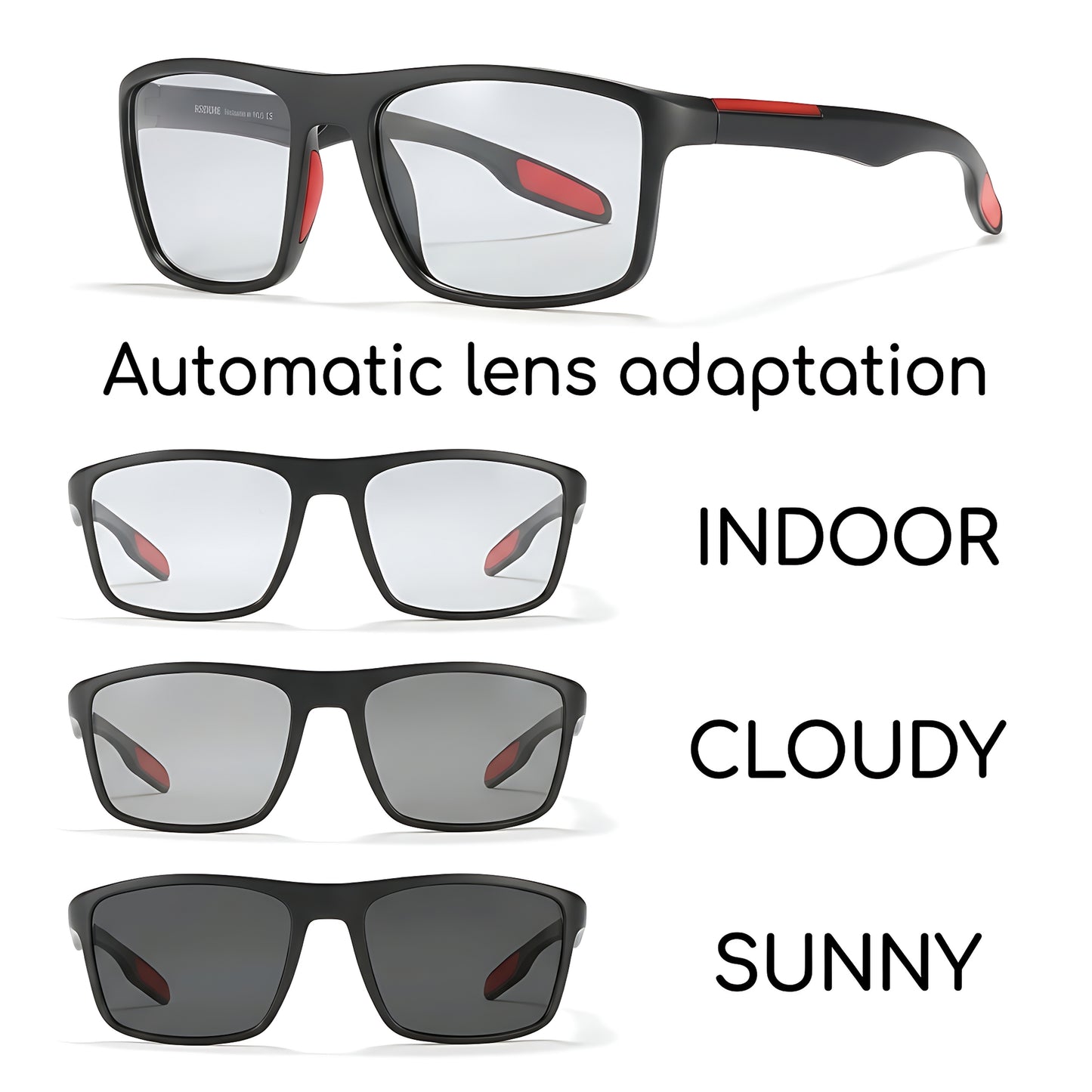 Kdeam Sunglasses: Photochromic Polarized Lenses with 100% UV Protection