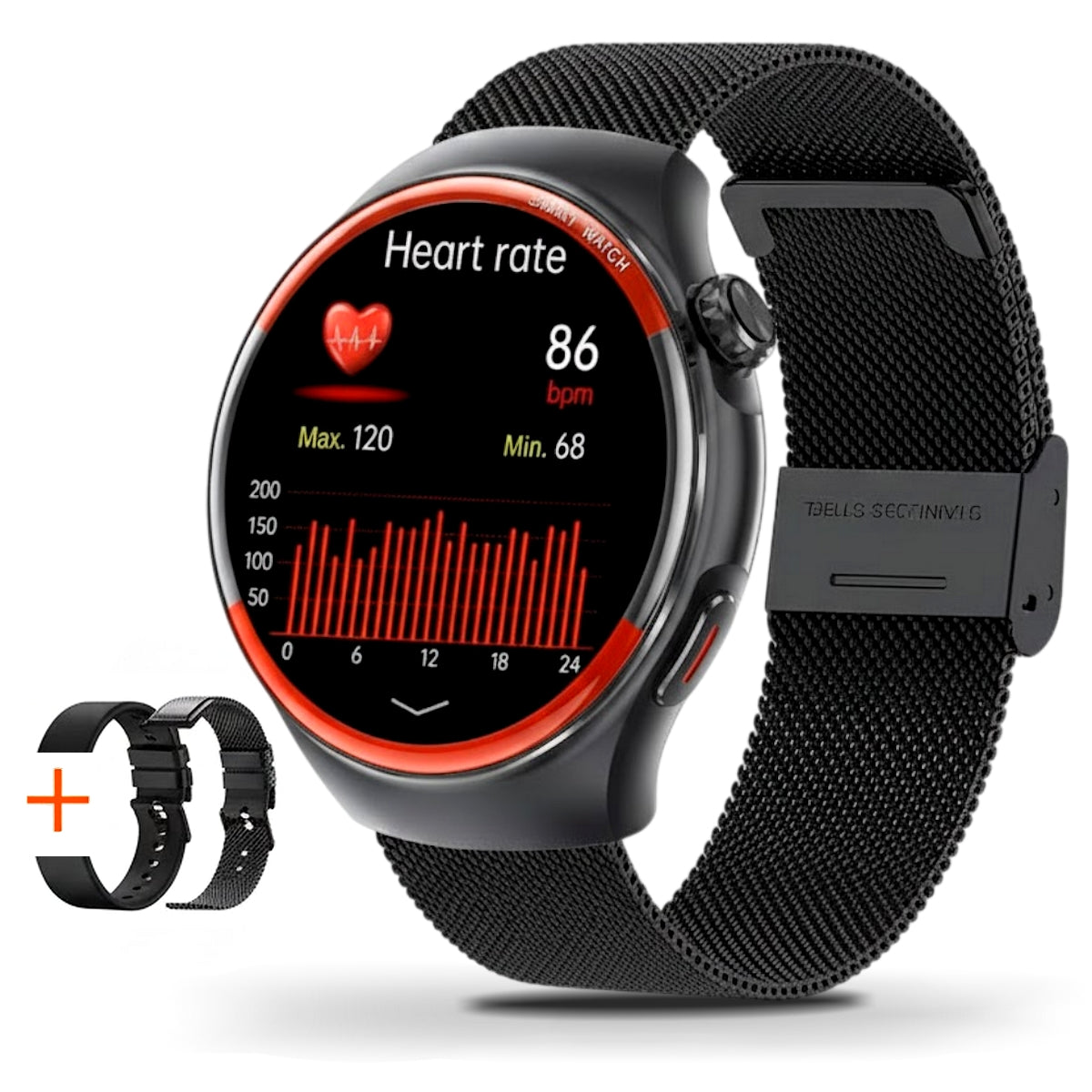 The 24/7 Clinical-Grade Health & SOS Smartwatch