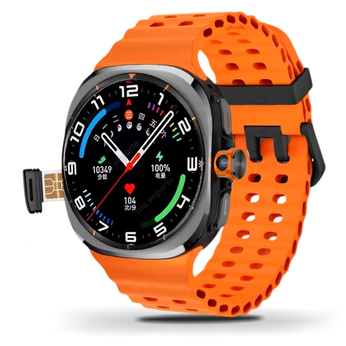 Nomad Pro: Android Smartwatch with GPS and Camera