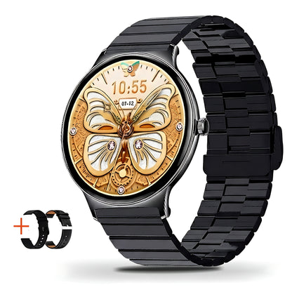 Ultra-Slim Women's Health AMOLED Smartwatch