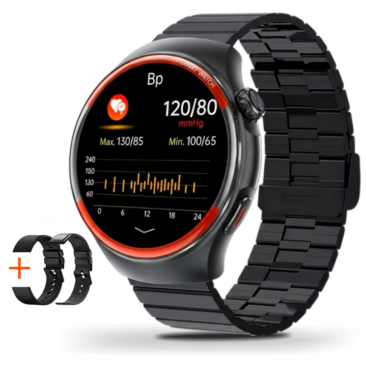 The 24/7 Clinical-Grade Health & SOS Smartwatch