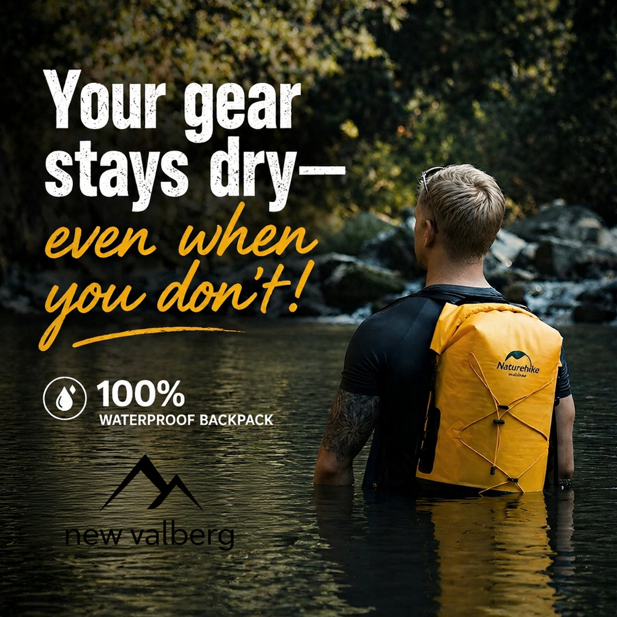 Valiant 30: Waterproof Hiking Daypack