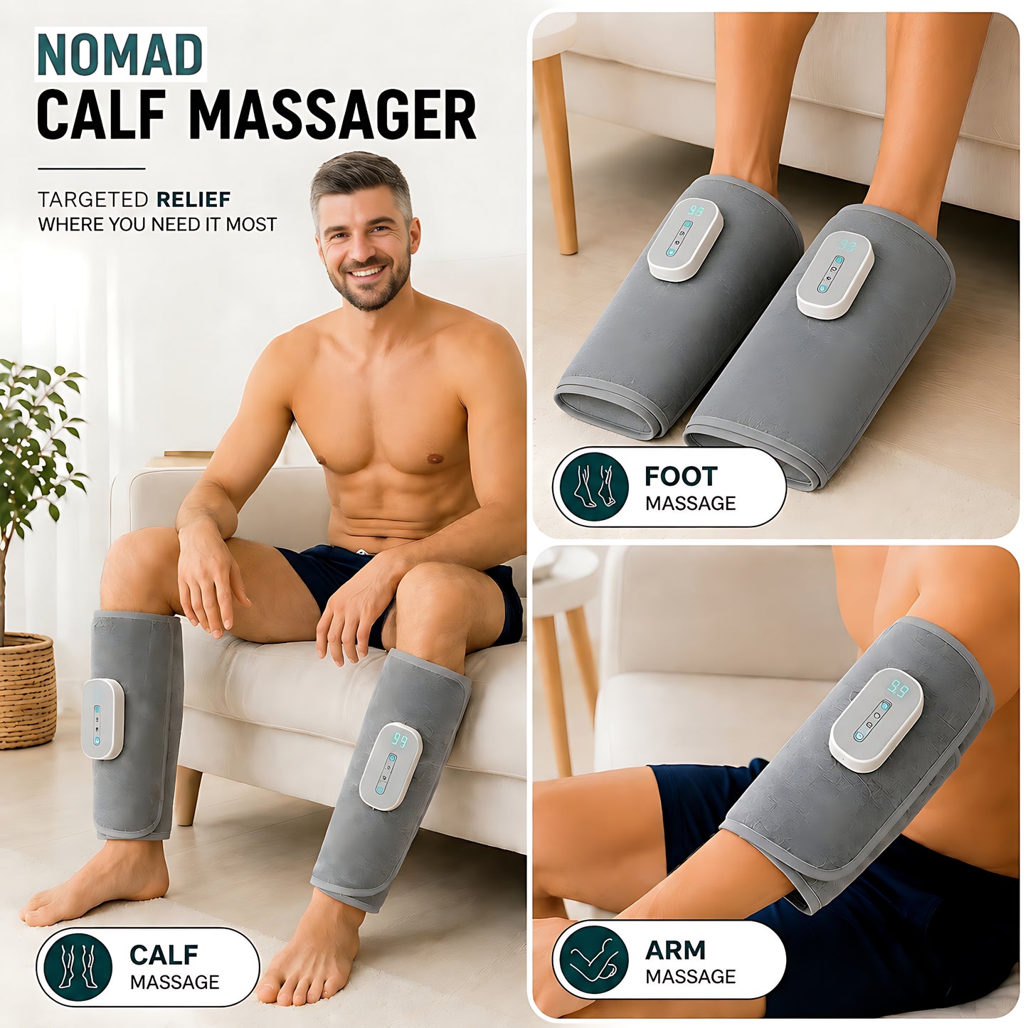 Nomad Calf Massager