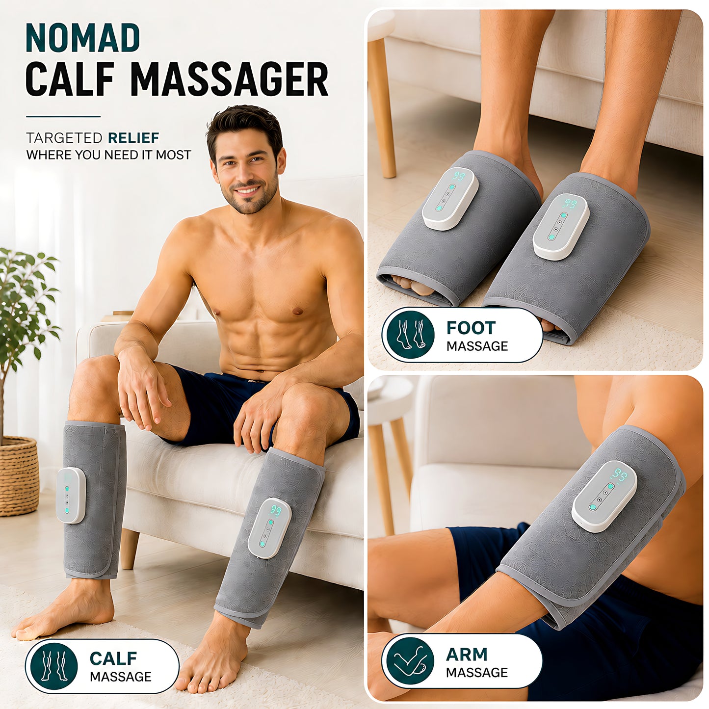 Nomad Calf Massager