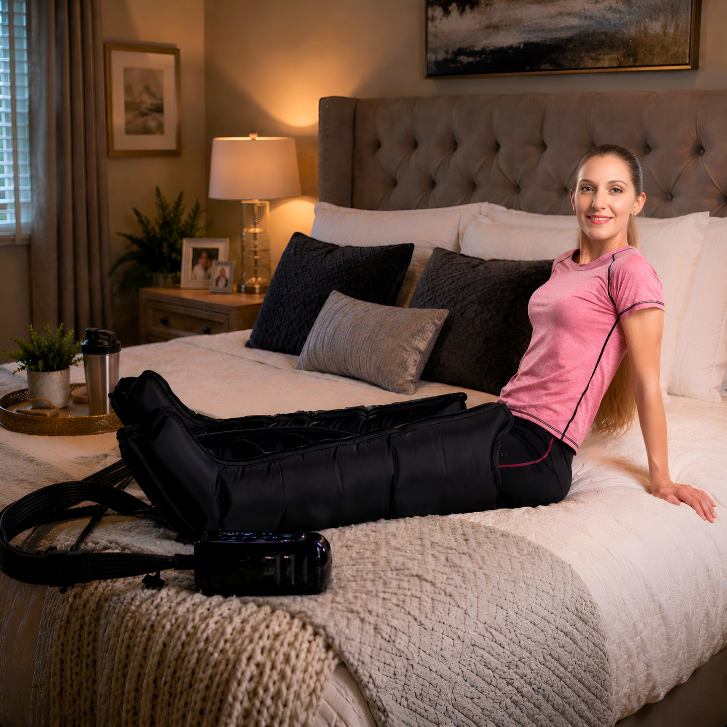 Medical-Grade Air Compression Leg Massager