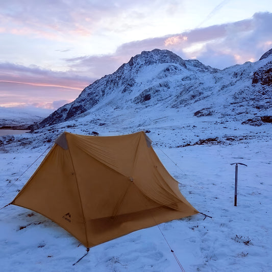 Lanshan 4-Season: Ultralight 2P Trekking Pole Tent