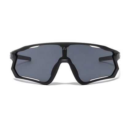 Aero-Pro: Wraparound Sport Sunglasses with UV 400 Protection