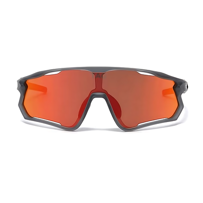 Aero-Pro: Wraparound Sport Sunglasses with UV 400 Protection