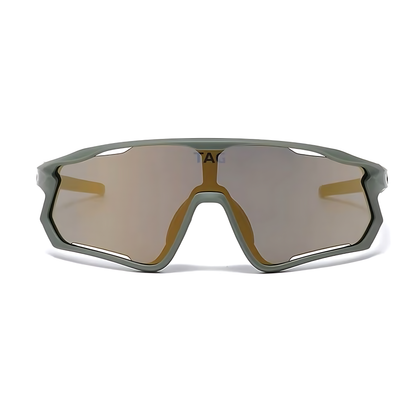 Aero-Pro: Wraparound Sport Sunglasses with UV 400 Protection
