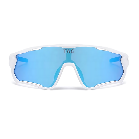 Aero-Pro: Wraparound Sport Sunglasses with UV 400 Protection
