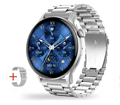 Android & iOS Smartwatch: Stunning AMOLED Always-On Display & Bluetooth Calling