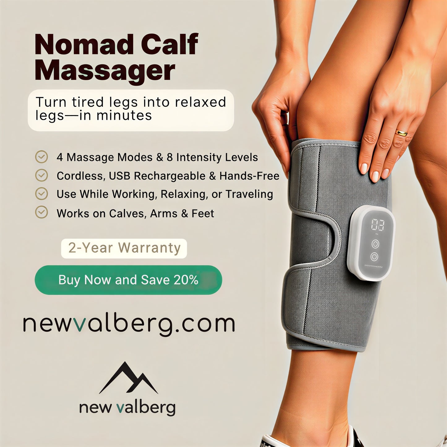 Nomad Calf Massager