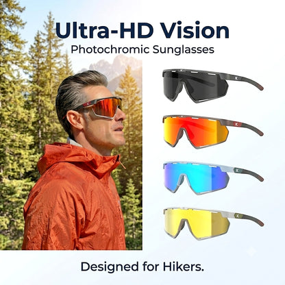 Kapvoe: Photochromic HD Sunglasses For Outdoor Sports