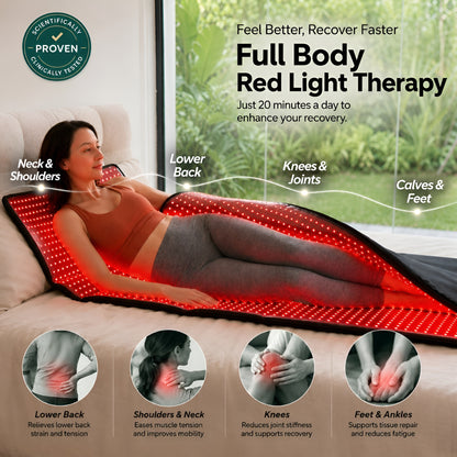 2-in-1 Full Body Red Light Therapy Bag
